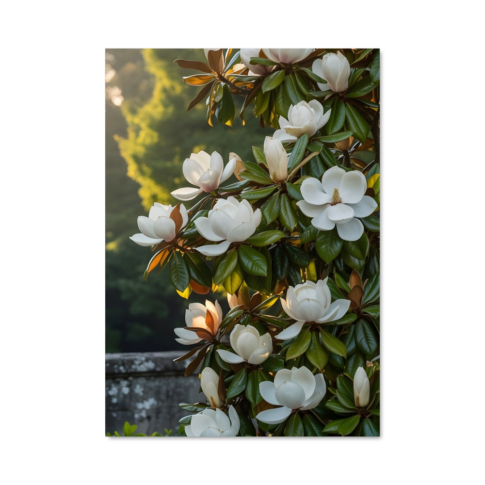 Poster Éclosion de Magnolia