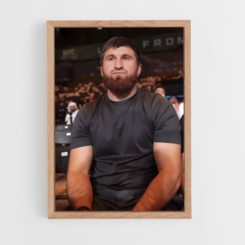 ap-magomed ankalaev-10 cadre Bois clair