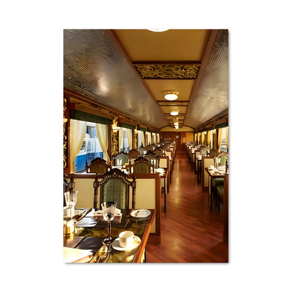 Poster Voyage Gourmand