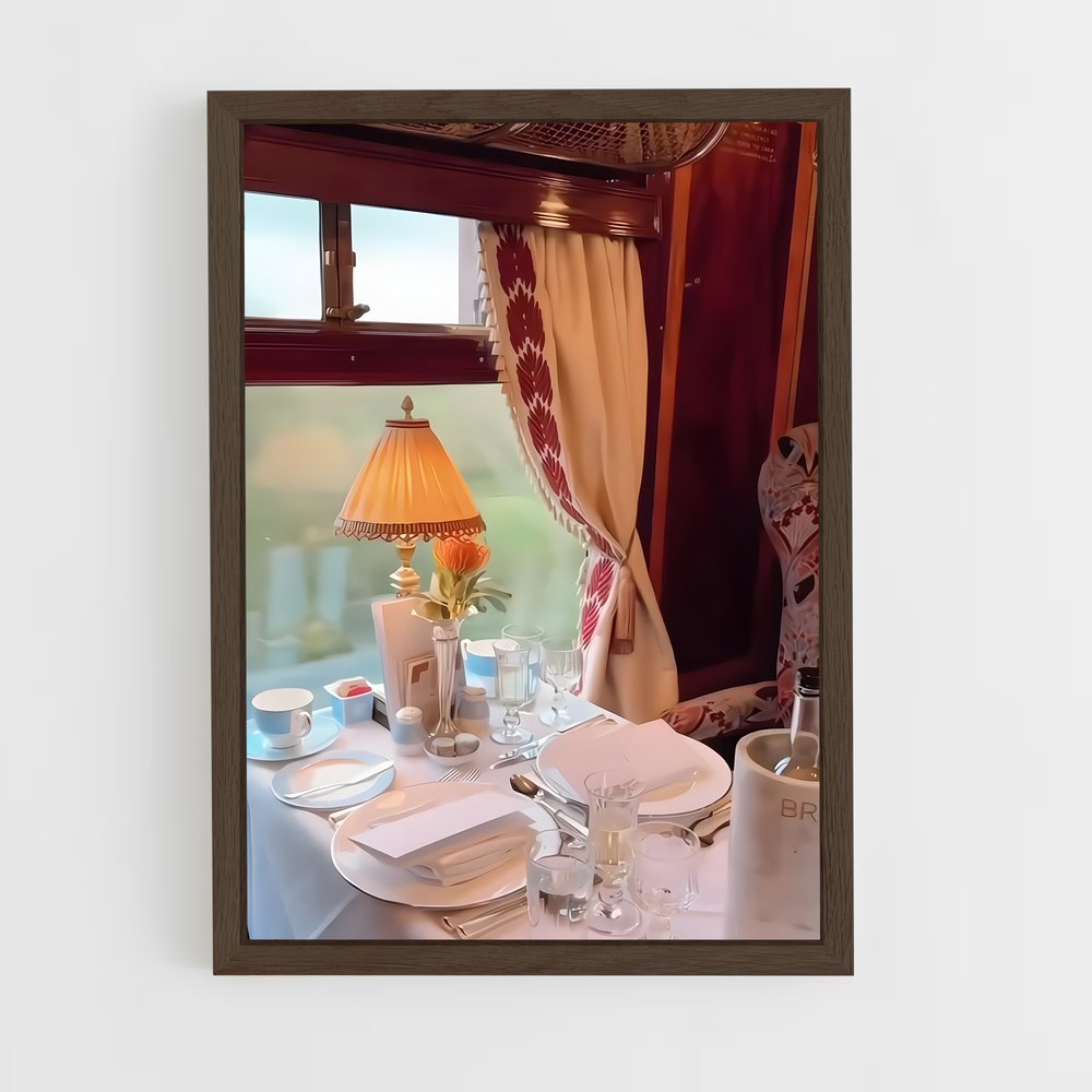 ap-maharajas express-1 cadre Bois foncé