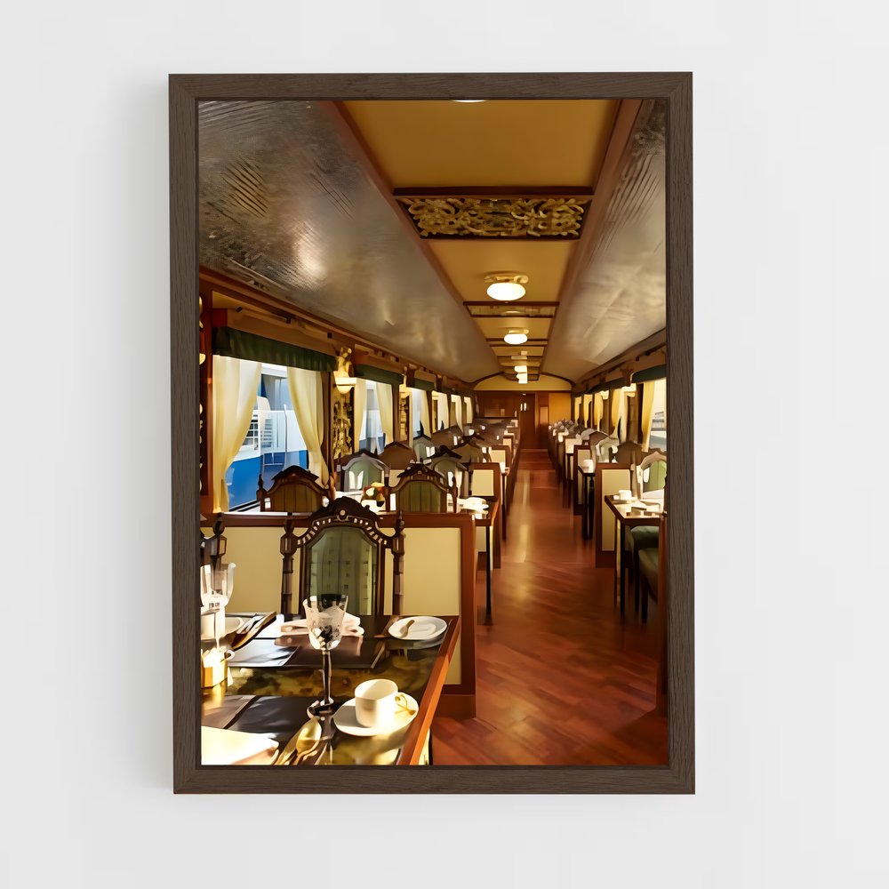 ap-maharajas express-4 cadre Bois foncé