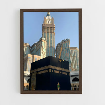 ap-makkah-10 cadre Bois foncé