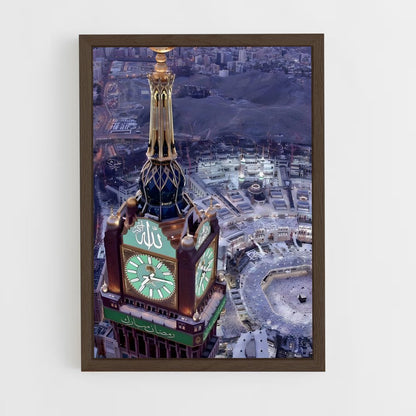 ap-makkah-12 cadre Bois foncé