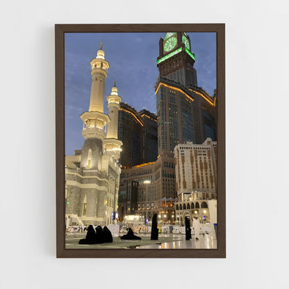 ap-makkah-16 cadre Bois foncé