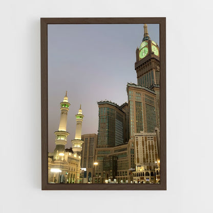 ap-makkah-2 cadre Bois foncé