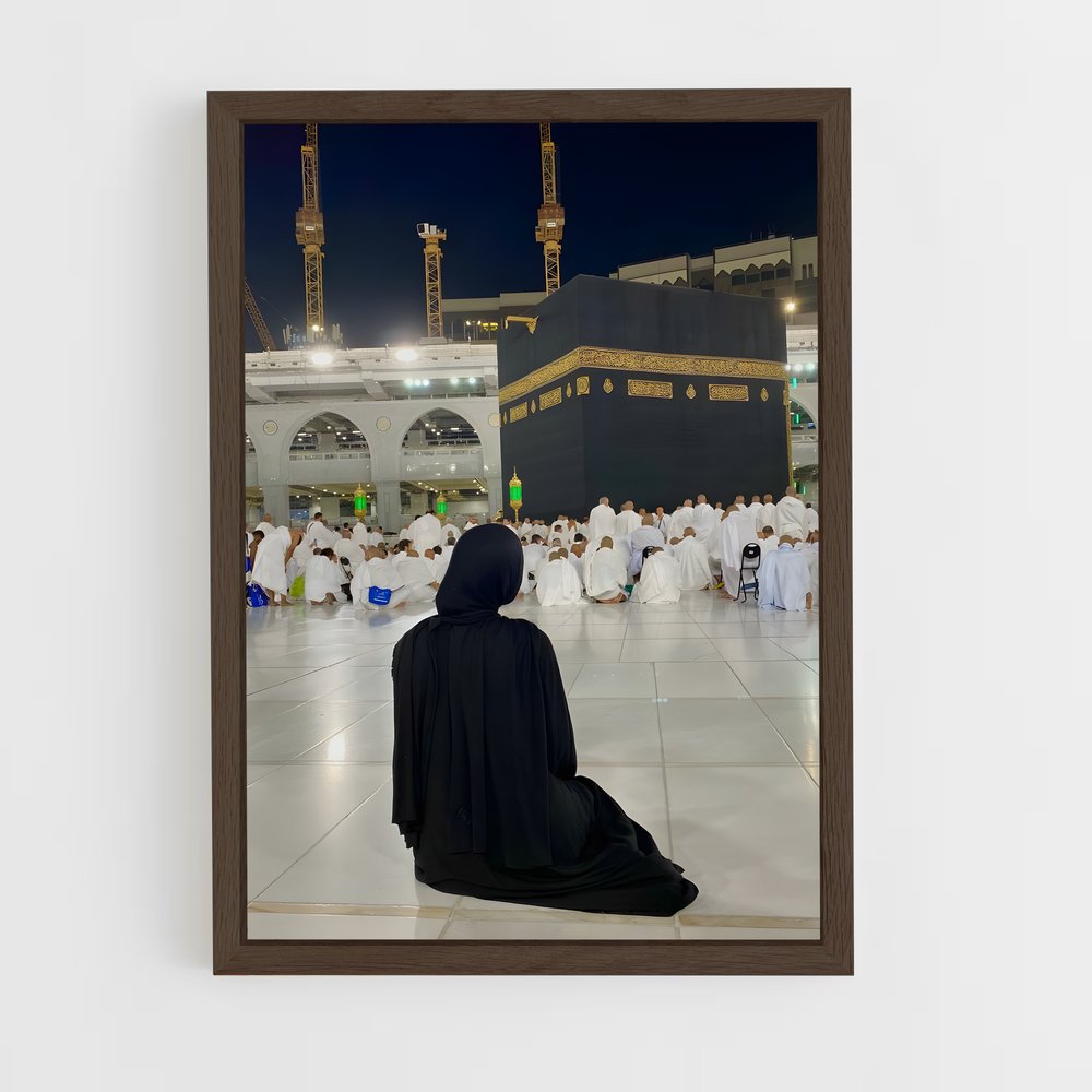 ap-makkah-7 cadre Bois foncé