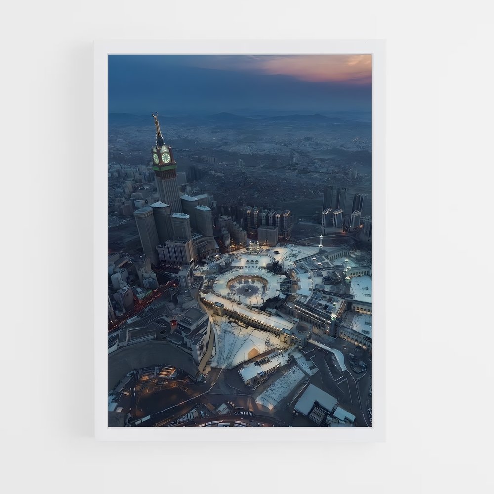 ap-makkah-9 cadre Blanc
