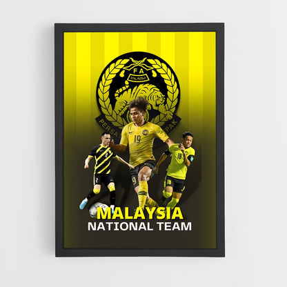 ap-malaysia national football team-3 cadre Noir