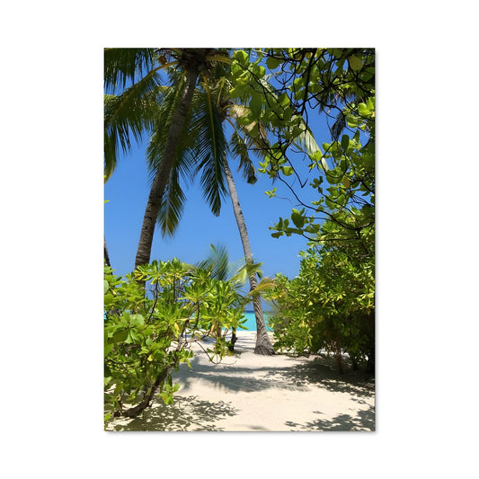Poster Paradis Maldives