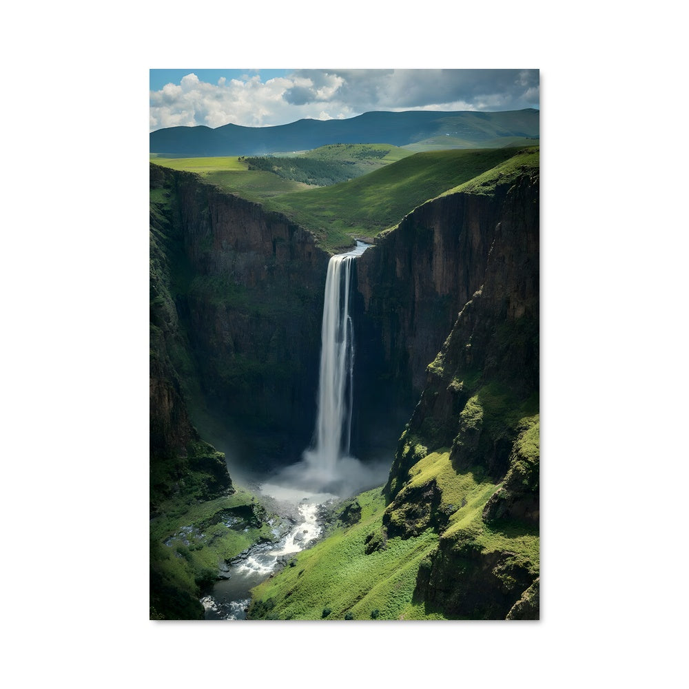 Poster Cascades Éternelles