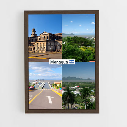 ap-managua-1 cadre Bois foncé