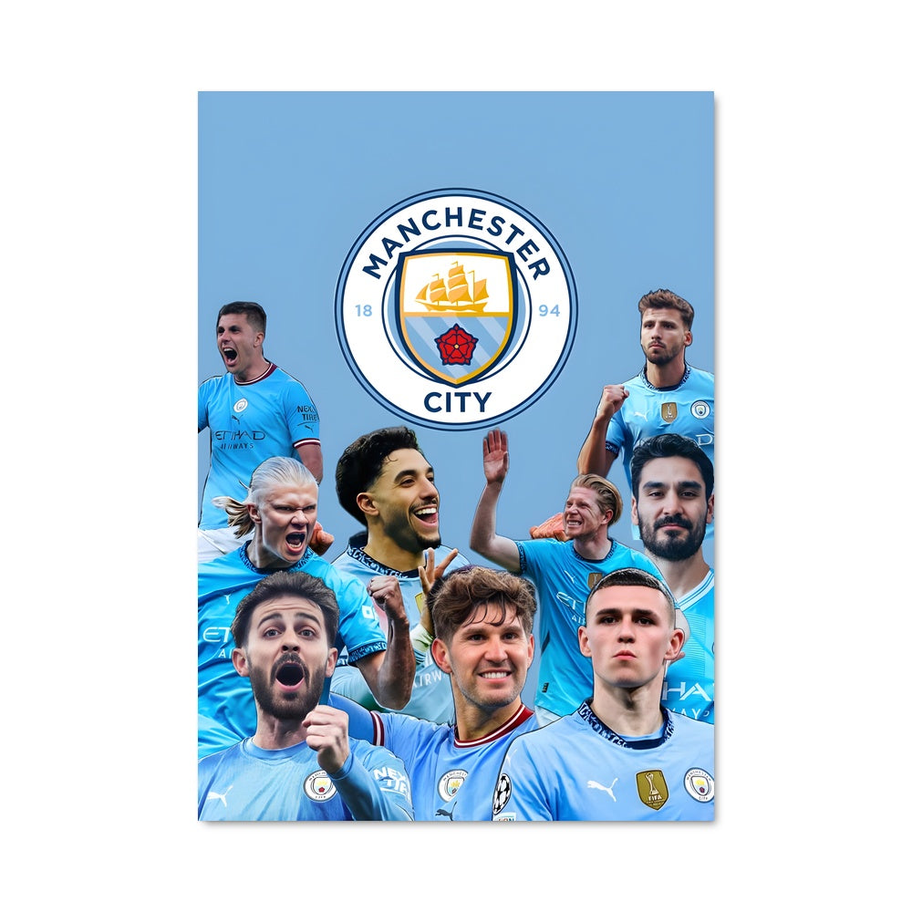 Poster City in Blue