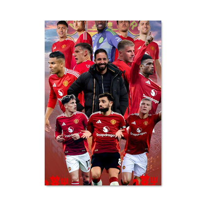 Poster Manchester united fc 71970