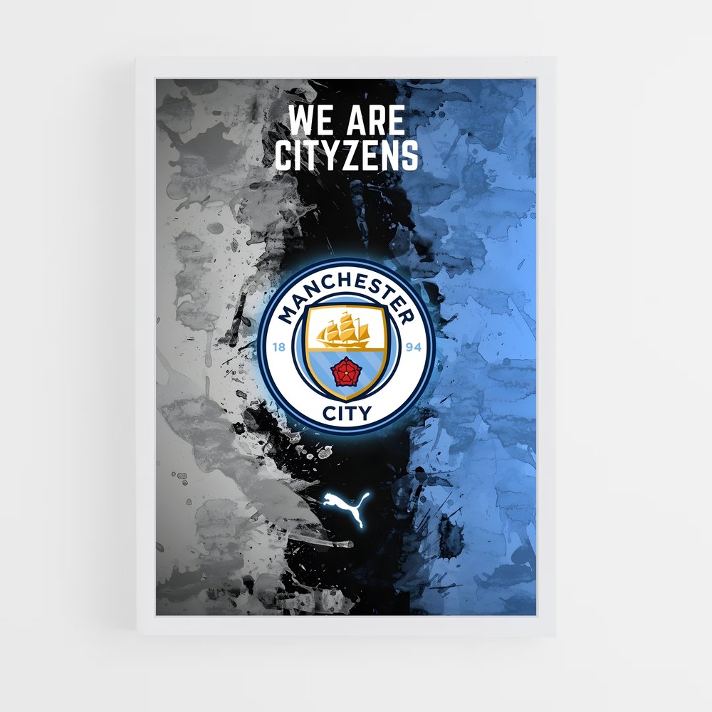 ap-manchester city fc-1 cadre Blanc