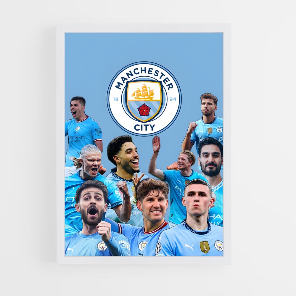 ap-manchester city fc-12 cadre Blanc