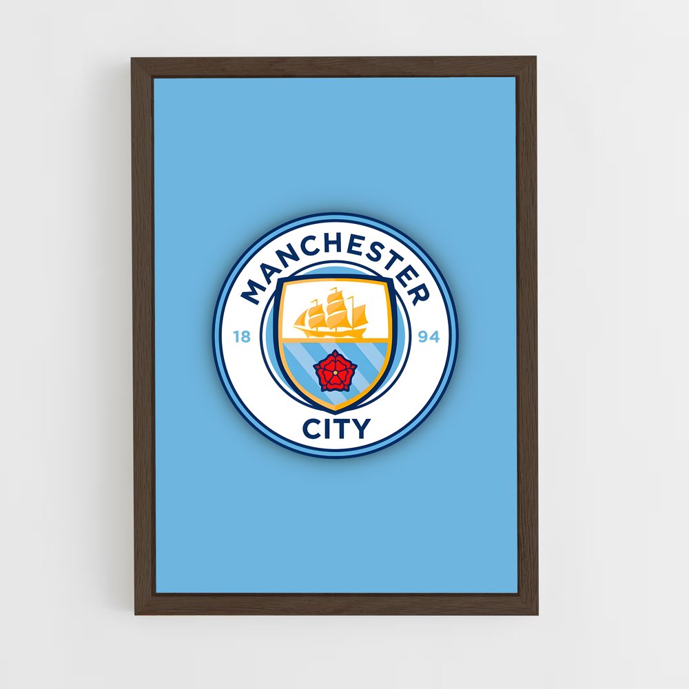 ap-manchester city fc-5 cadre Bois foncé