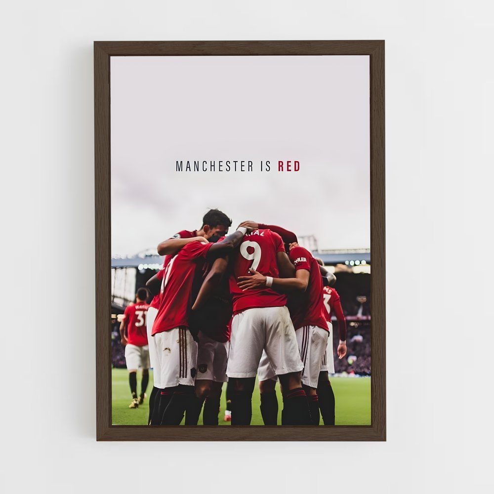 ap-manchester united fc-13 cadre Bois foncé