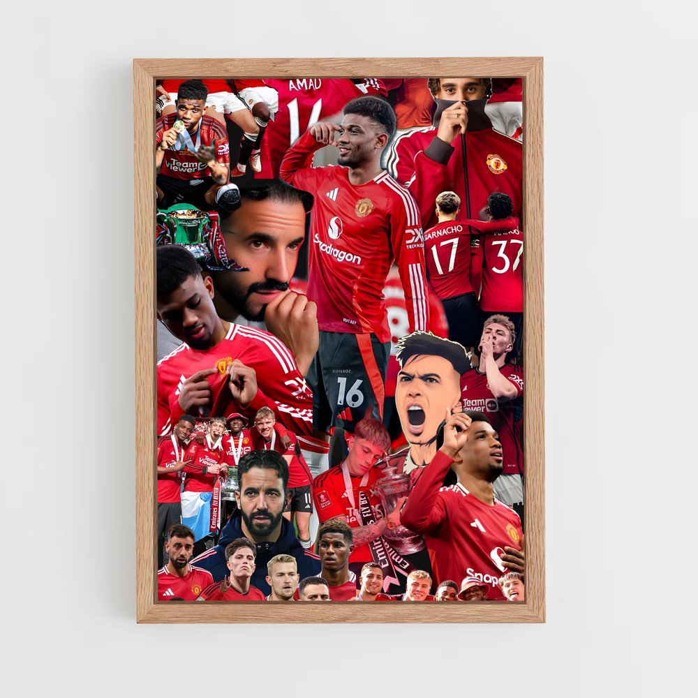 ap-manchester united fc-6 cadre Bois clair