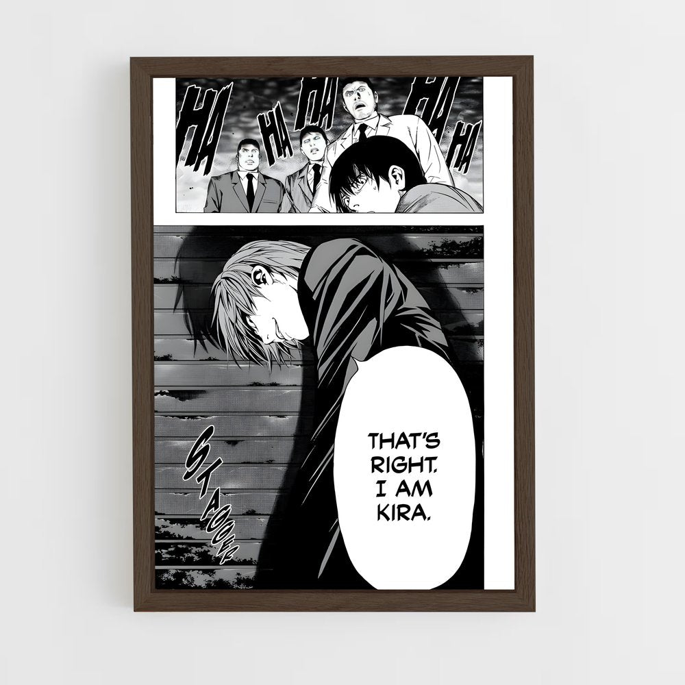 ap-manga-7 cadre Bois foncé