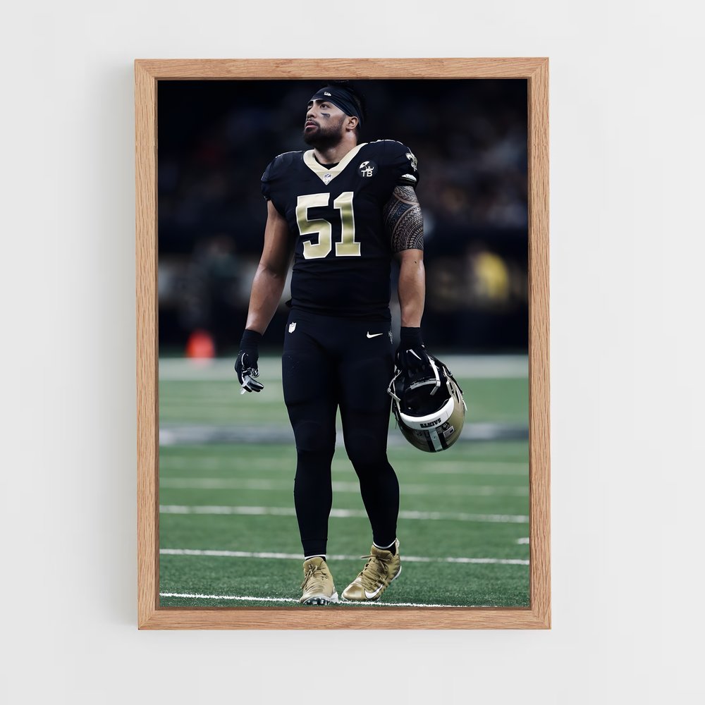 ap-manti te'o-1 cadre Bois clair