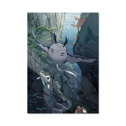 Poster Chute Libérée