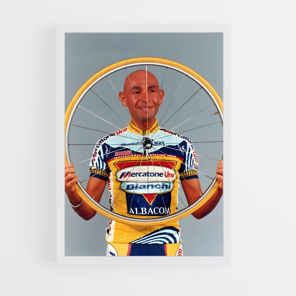 ap-marco pantani-3 cadre Blanc