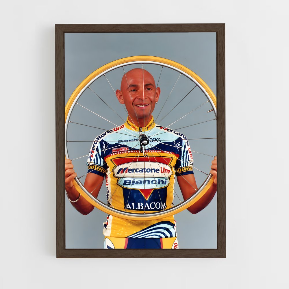ap-marco pantani-3 cadre Bois foncé