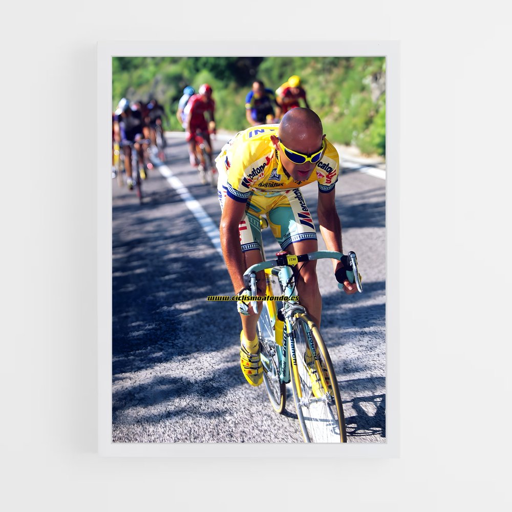 ap-marco pantani-4 cadre Blanc