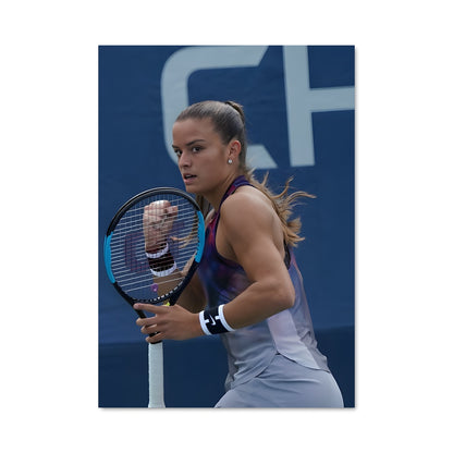 Poster Tennis en Violet