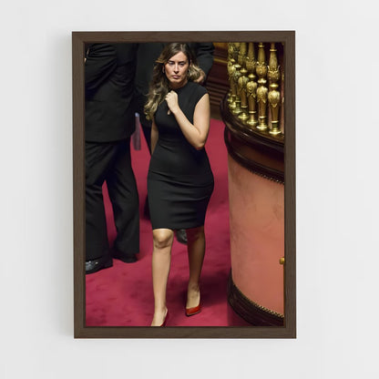ap-maria elena boschi-6 cadre Bois foncé