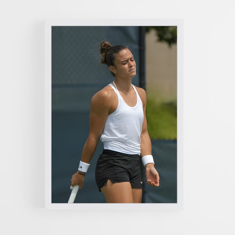 ap-maria sakkari-3 cadre Blanc