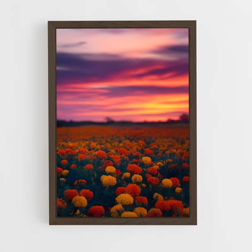 ap-marigold-12 cadre Bois foncé