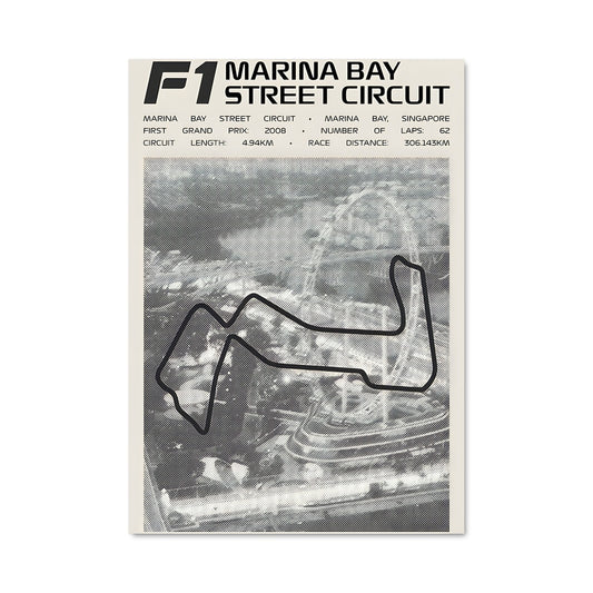 Poster F1 Singapore Night Race