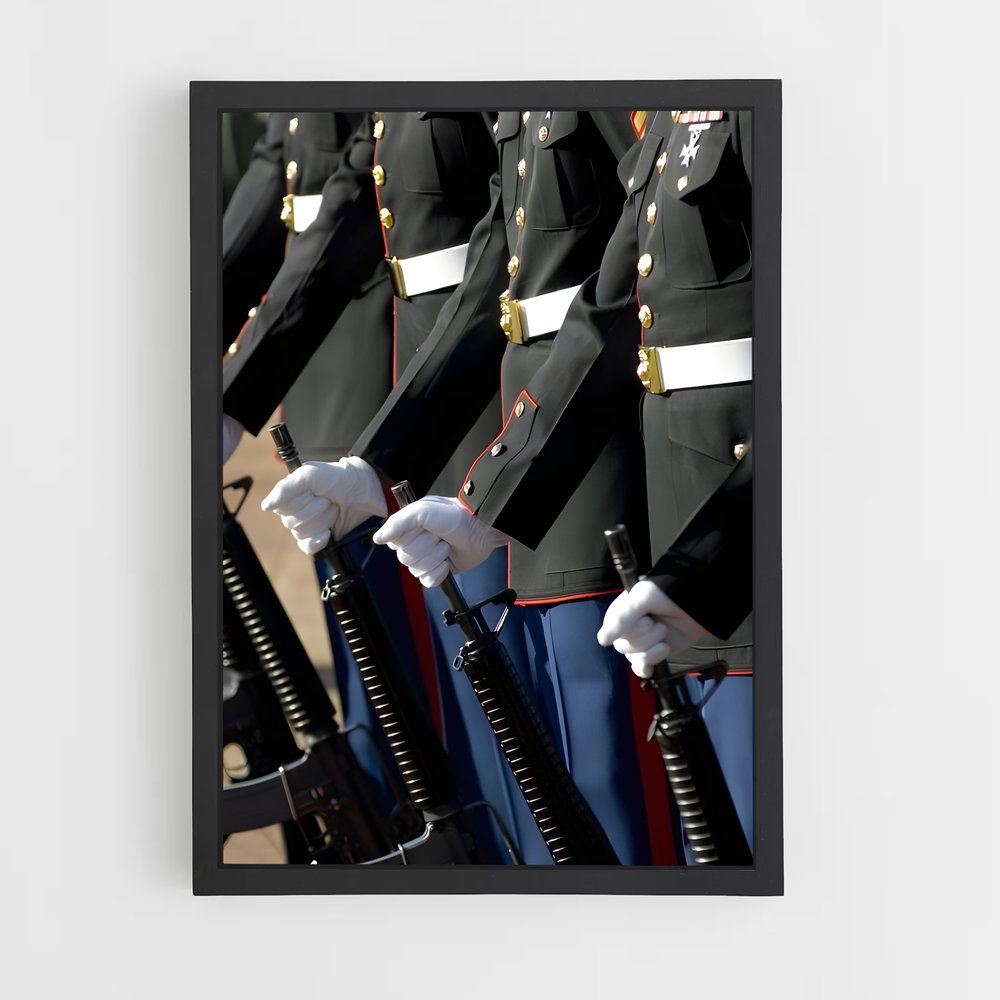 ap-marine corps-3 cadre Noir