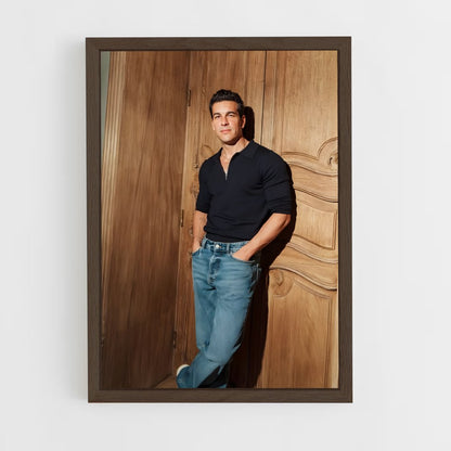 ap-mario casas-5 cadre Bois foncé