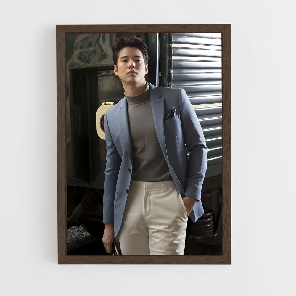ap-mario maurer-1 cadre Bois foncé