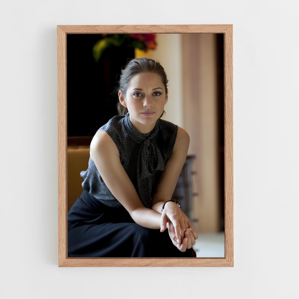 ap-marion cotillard-8 cadre Bois clair