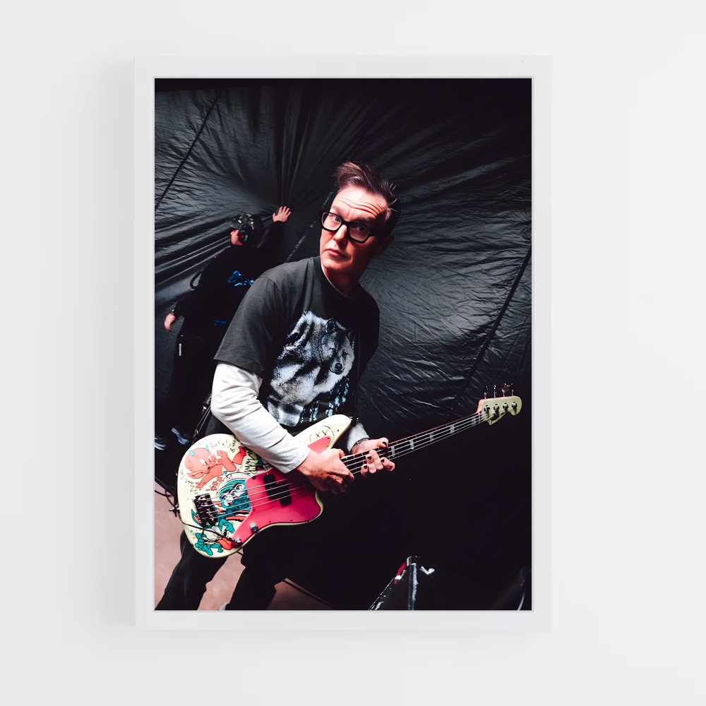 ap-mark hoppus-2 cadre Blanc