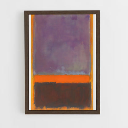 ap-mark rothko-4 cadre Bois foncé