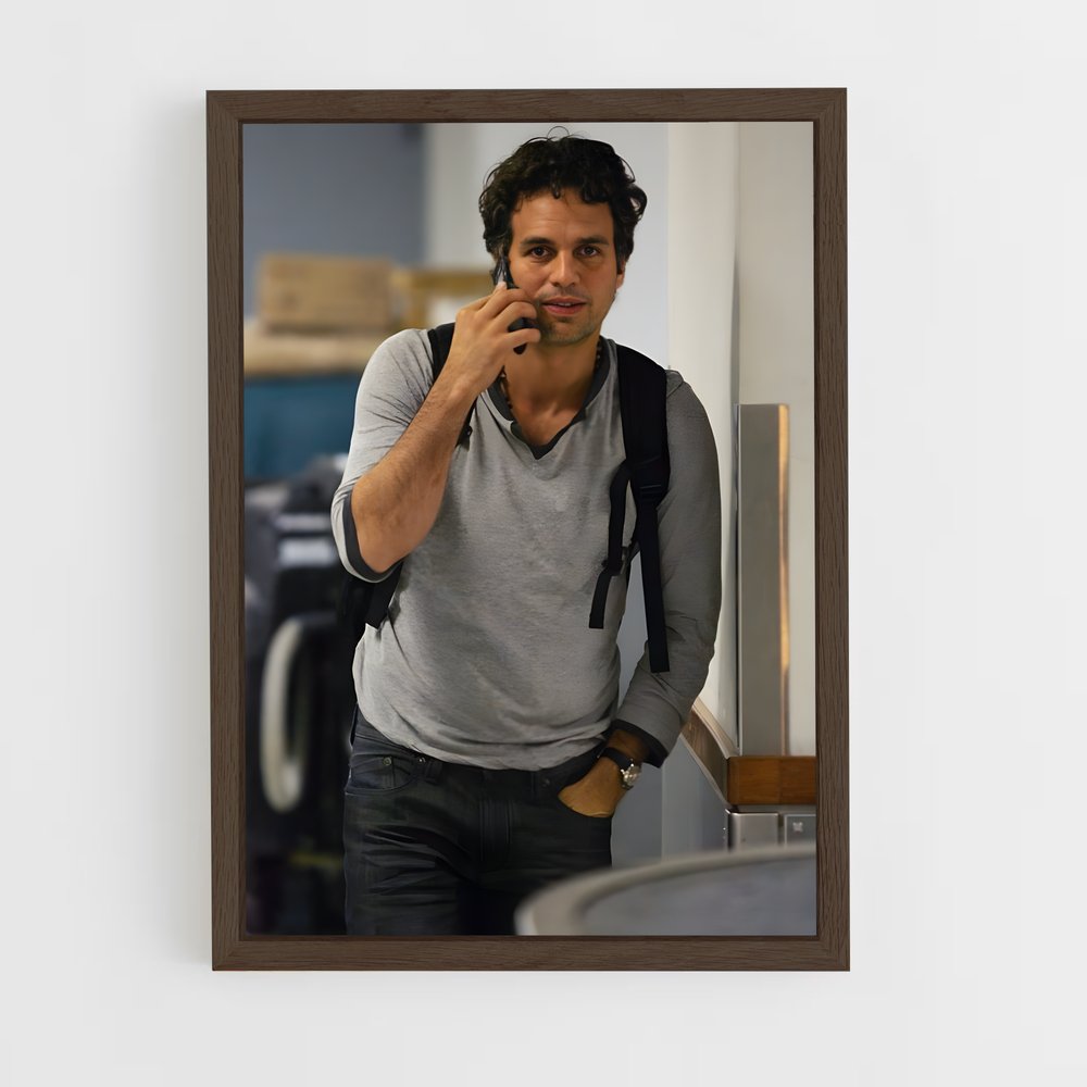 ap-mark ruffalo-4 cadre Bois foncé