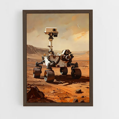 ap-mars rover-1 cadre Bois foncé