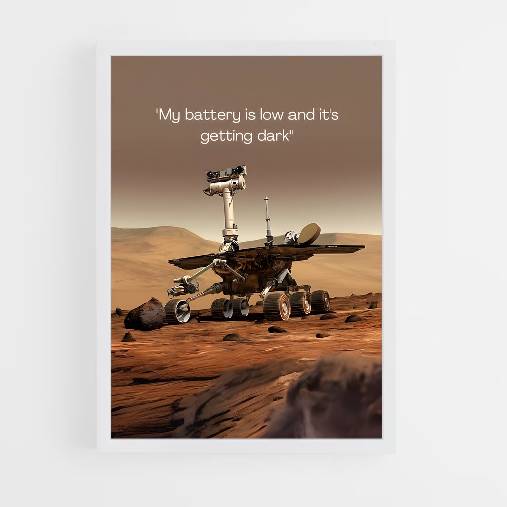 ap-mars rover-2 cadre Blanc