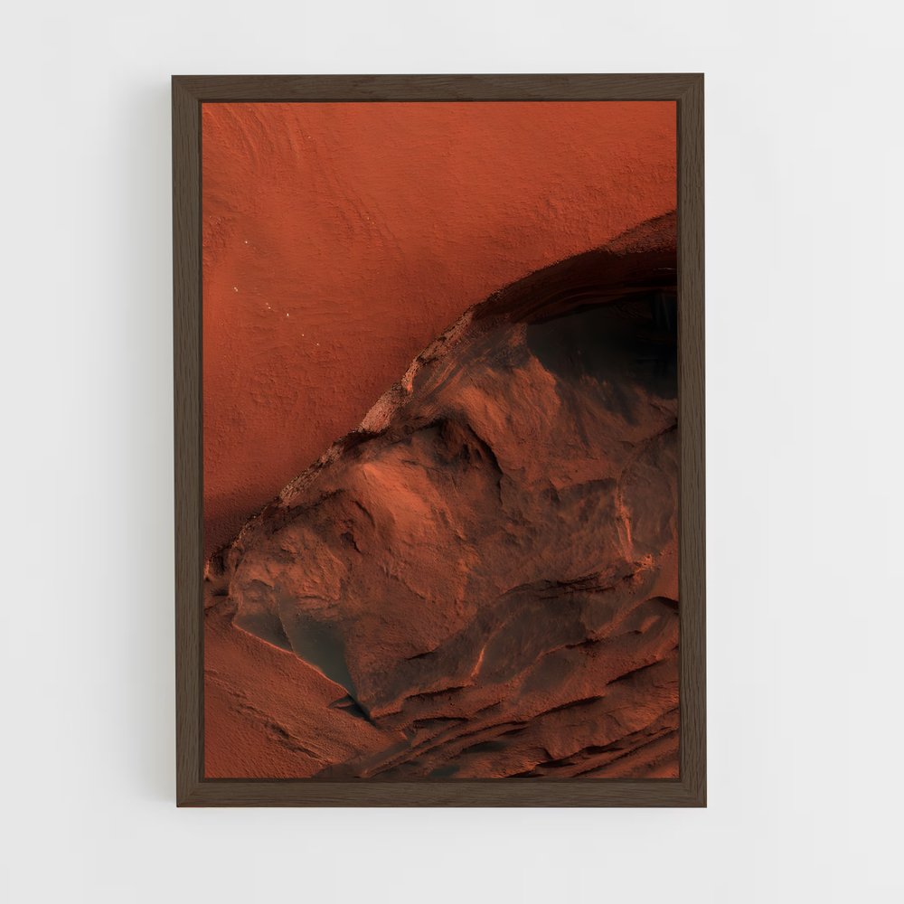 ap-mars surface-10 cadre Bois foncé
