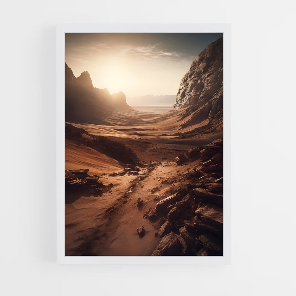ap-mars surface-5 cadre Blanc