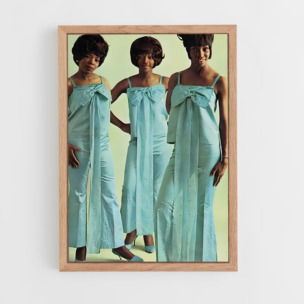 ap-martha reeves and the vandellas-2 cadre Bois clair