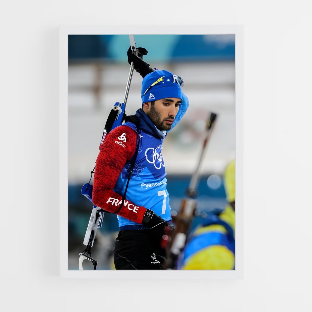 ap-martin fourcade-10 cadre Blanc
