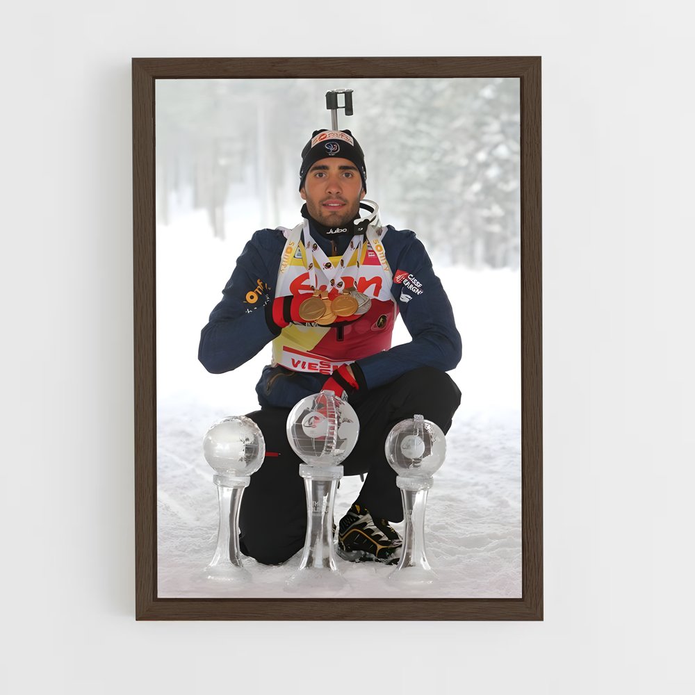 ap-martin fourcade-3 cadre Bois foncé