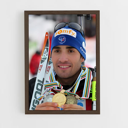 ap-martin fourcade-7 cadre Bois foncé
