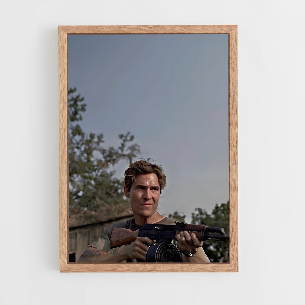 ap-marty cohle-1 cadre Bois clair