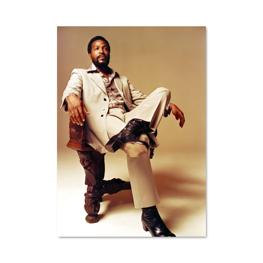 Poster Marvin en Costume